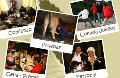 Jornadas de convivencia para empresas y grupos